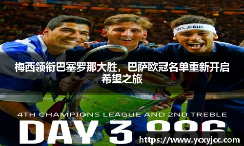 梅西领衔巴塞罗那大胜，巴萨欧冠名单重新开启希望之旅