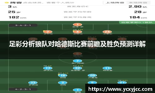足彩分析狼队对哈德斯比赛前瞻及胜负预测详解